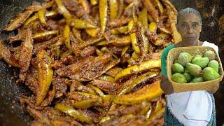 Tasty Kerala Style Fried Mango Pickle - Enna Manga