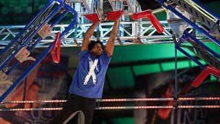 Xavier Dantzler At The American Ninja Warrior 13 Qualifiers