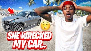 SHE WRECKED MY CAR