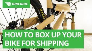 How to Box Up Your Bike for Shipping