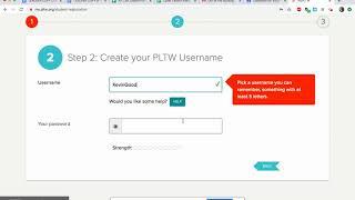 How to Create a Student Account on PLTW