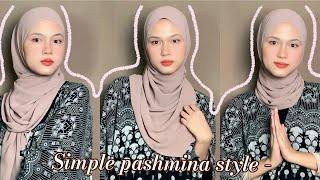 TUTORIAL PASHMINA CERUTI