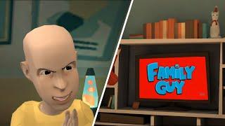 Caillou Watches Family Guy/Grounded (Berco TV's Version)