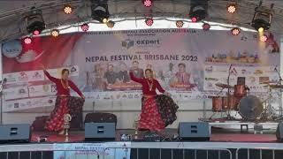 Dance performance by Nisha Shrestha and Asmita Thapa