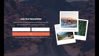 How to make a website on Podia | Step 3: Building your email newsletter landing page