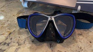 Scubapro Synergy Mini Dive mask with Prescription Lenses