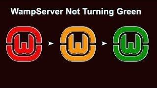 wampserver is not turning into green in windows 10|why my Wamp server is showing orange icon solved