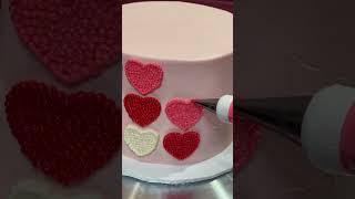 Valentines Heart Cake️ #cake #shorts