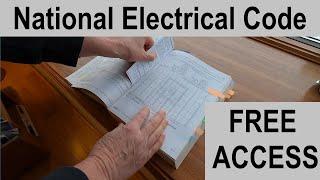 National Electrical Code | Free Access | Man About Home