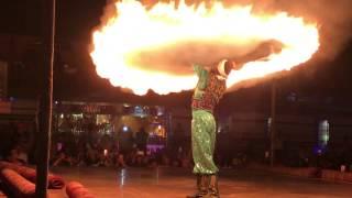 DUBAI FIRE SHOW IN DESERT SAFARI