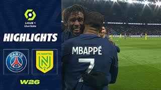 PARIS SAINT-GERMAIN - FC NANTES (4 - 2) - Highlights - (PSG - FCN) / 2022-2023