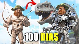 ¡Tengo 100 Días para Pasar ARK Survival Evolved en Hardcore! Película Completa de Lost Island.