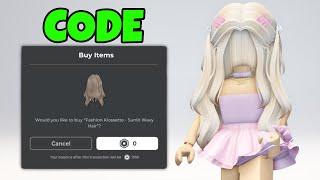 GET FREE ITEM CODE & HAIR  EASY!