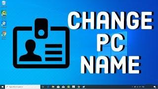 How to Change Your Computer Name In Windows 10 | Change PC name