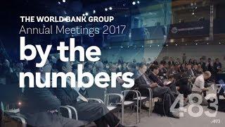 By the Numbers: 2017 World Bank Group-IMF Annual Meetings