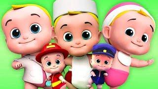 fünf kleine babys | Reime in Deutsch | Kinderreime | German Nursery Rhymes | Kids Tv Deutschland