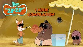 Zip Zip *Vacations mode* 1 hour Season 2 - COMPILATION - Cartoon for kids