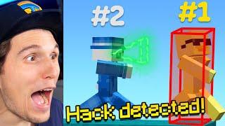 Paluten REAGIERT auf Top 3 Hacker auf Hypixel gefunden und gebannt!