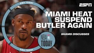 Shams Charania details the Heat suspending Jimmy Butler for 2 games | SportsCenter