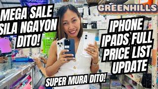 MEGA SALE NG MGA IPHONES DITO SA LEGIT SELLER SA GREENHILLS! SOBRA MURA NA WITH FREEBIES PA!