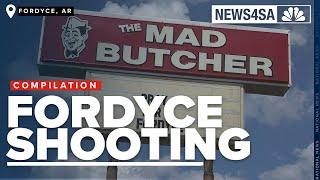 Fordyce Grocery Store Shooting continued coverage compilation