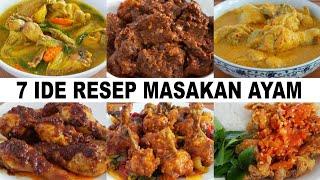 7 RESEP MASAKAN AYAM YANG ENAK DAN MUDAH TIDAK LAGI MEMBELI DILUAR !!