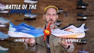 Brooks Launch 11 vs Hyperion 2: Battle of the Speed Demons