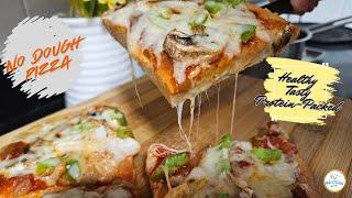 Try this No Yeast No Flour Pizza | Protein-Packed | Gluten Free | Healthy | Easy Recipe 