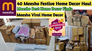 40 Meesho Festive Home Decor Haul | Meesho Best Home Decor Finds | Meesho Viral Home Decor | #meesho