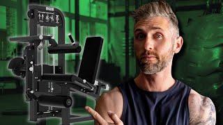The BEST Leg Curl + Leg Extension Machine For Home Gyms | Temple Of Gainz 2.0