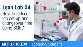 Lean Lab 4: How to reduce lab set-up and changeover time using SMED