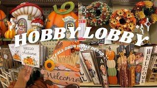 NEW HOBBY LOBBY FALL 2024 DECOR | 2024 HOBBY LOBBY SHOP WITH ME 2024