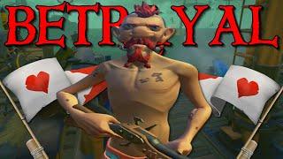 BETRAYING EVERY ALLIANCE at FORT OF THE DAMNED... (Sea Of Thieves)