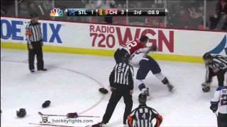 Ryan Reaves vs John Scott Feb 19, 2012