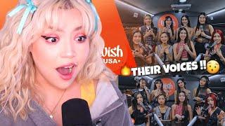 [REACTION] BINI performs "Cherry On Top" LIVE on the Wish USA Bus