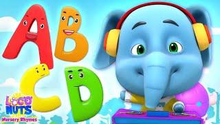 ABC Song and Color Song | Kids Songs and Nursery Rhymes  Happy Loo  - Loco Nuts Rhymes