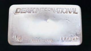 AUCTION #3: Deak International 1kg Silver Bar | Bullion Now Australia