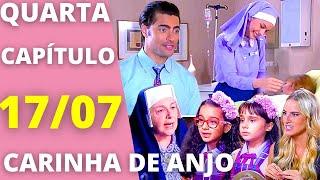 CARINHA DE ANJO Capítulo de hoje QUARTA 17/07 Gustavo DESCOBRE a verdade sobre o Acidente de Dulce!