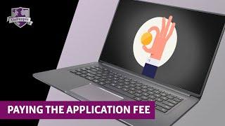 Paying the Application Fee