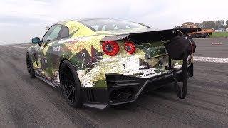 The FASTEST Nissan GTR in EUROPE! 1/2 Mile 367 km/h!!