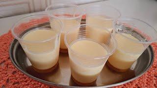 EGG-FREE PUDDING, WITHOUT OVEN (IN A DISPOSABLE CUP)