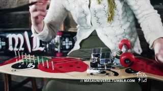 MÄSÄ Instruments - Brutal Truth - Electrified Kantele on Skateboard 2