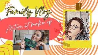 Family Vlog : haul action, maquillage