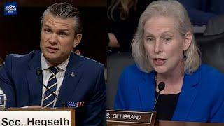 Senate HEARING EXPOSED! Gillibrand Grills Pete Hegseth