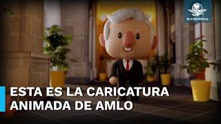 ¡AMLITO caricatura! Arranca mañanera con nueva intro