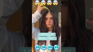 OMG  LONG HAIR TO HALF HEADSHAVE #headshave #haircut #hairstyle