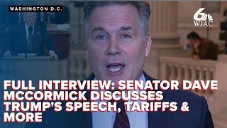 ONE-ON-ONE INTERVIEW: Sen. Dave McCormick discusses Trump's speech, tariffs, Medicaid & more