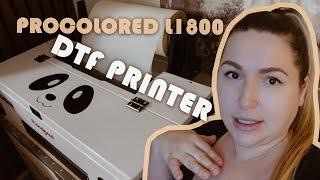 Huge Upgrade To My Small Business - Procolored L1800 DTF Printer | VLOG