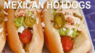 Mexican Style Hot Dogs | Pour Choices Kitchen