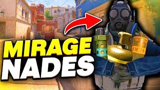 CS2 Mirage Nades That EVERYONE SHOULD KNOW!